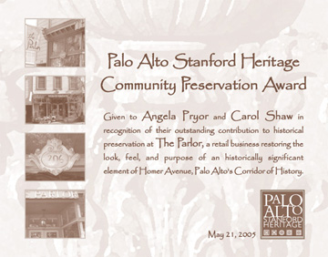 2005 community preservation award